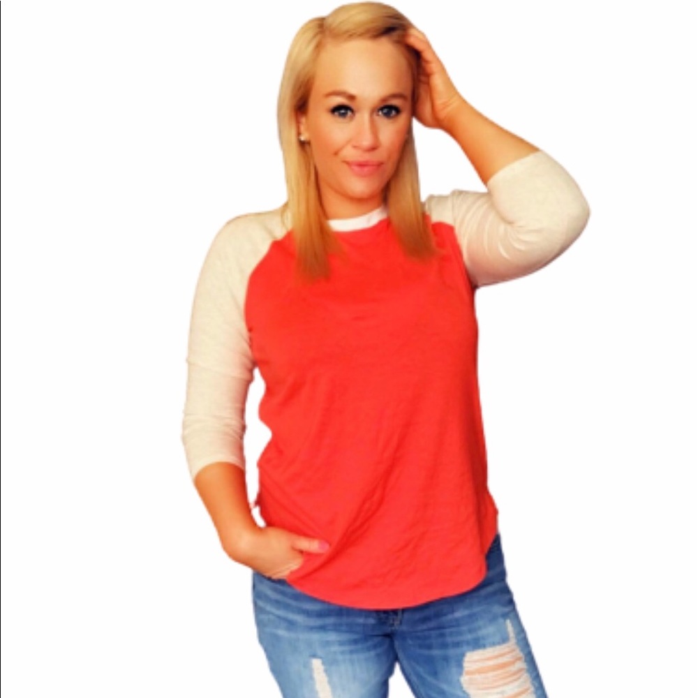 Old Navy 3/4 Sleeve Women’s Baseball Tee